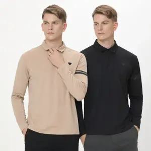 [데니스골프] 25FW 남성 스탠다드 베이직 긴팔카라티_NAQFMTS001