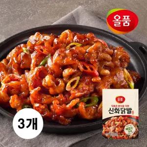 올품 신화 뼈없는 닭발 200g 3개