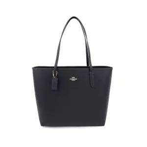 [백화점 AS 가능] 코치 숄더백 여성 가죽 캔버스 빅백 블랙 cr111