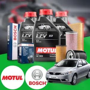 기아 포르테 1.6 가솔린 모튤 LCV 에코 5w30 C2 C3 엔진오일필터세트 4L iter