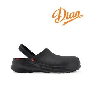 [DIAN] 디안 EVA Pro_블랙_실험실안전화 주방화 조리화_토캡 정전기방지