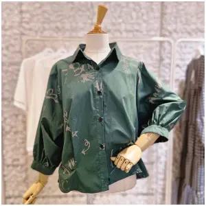 [대구백화점] [무자크]옆선다트7부블라우스(MP7WBL07)