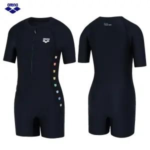 아레나 젤리베어 아동 3부 반신 슈트 A5FG1GI01_BLK