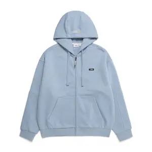 [내셔널지오그래픽] N233UFT901 컴포터블 오버핏 트레이닝 후드 집업 STORM BLUE