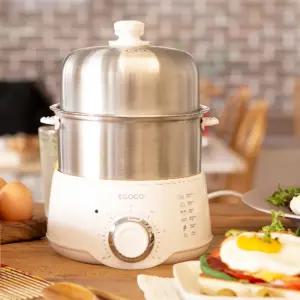 에고고 다용도 스텐 계란찜기 에그쿠커 계란삶는기계