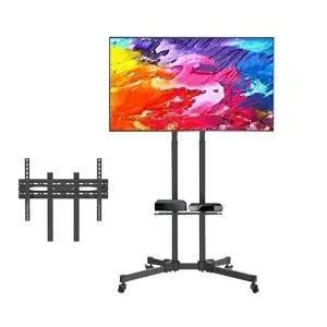고품질 대형 티비 거치대 이동식 모니터 tv 스탠드 브라켓 티비스탠드 이동식tv스탠드 아트스탠드 W85F4E3
