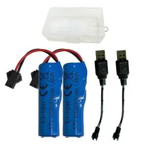 [비탈로]VITALO KC인증 14500 충전식 리튬이온 배터리 세트