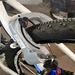 자전거 말굽 자물쇠 도난 방지 잠금장치 산악 고정 일체형 U자형 방수 열쇠