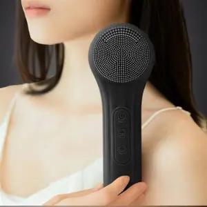 진동 클렌저 전동 피부 뷰티 세안기 피지 노폐물 제거 모공 클린징 실리콘 브러쉬