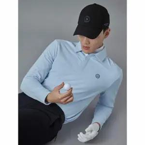 [빈폴골프][Essential] 남성 기본 티셔츠 - 스카이 블루(BJ4X41B01Q)