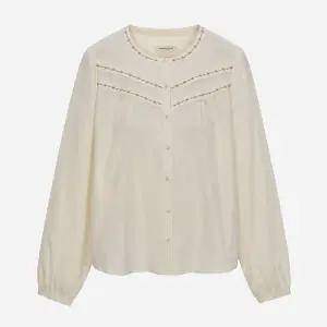 [롯데백화점]써스데이 아일랜드 플라워 자수 포인트 블라우스 T256MBL165W