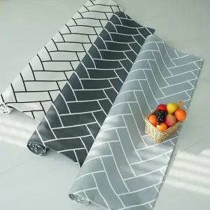 까드리아 헤링본패턴 생활방수러그 먼지없는 사계절 러그 거실 카페트