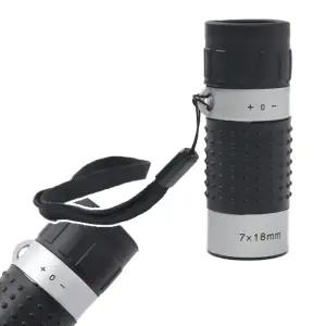 OW 휴대용 골프 스코프 미니 휴대용 망원경 7배율 파우치 거리측정