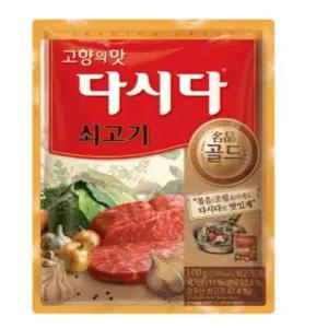 다시다 명품골드 쇠고기 100g 1개