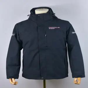 레이싱 자켓 재킷 점퍼 유니폼 모터팀 포르쉐 작업복 가을/겨울 후드 방풍 아우터웨어 4S 매장 스탠드업 칼