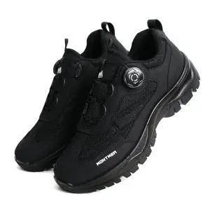 남성 심플 착화감 가벼운 파이론 미끄럼방지 트레킹화 경량 고어텍스 커플 남자 등산화 캠프라인