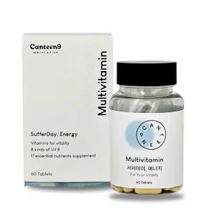 캔틴나인 멀티비타민 서퍼데이 에너지 1100mg x 60정, 1개