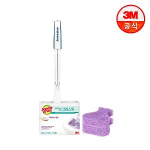 [3M] 변기청소 베이킹소다 크린스틱 핸들+캐디+리필 2입