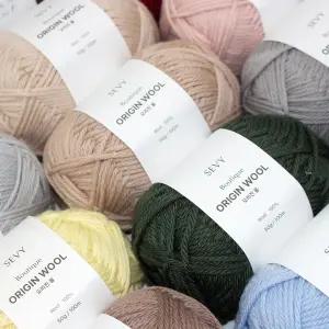 오리진울 뜨개실 순모 울실 울100%