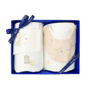 [롯데백화점]압소바 압소바 새싹곰 오가닉 배냇슈트+우주복(턱받이) A1A10122-A1110614-G