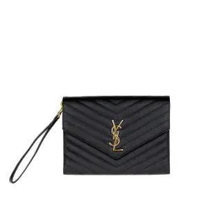 [로로모다]  모노그램 언벨로프 여성 클러치백 / 617662-BOW01-1000