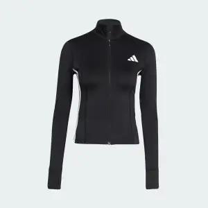 아디다스 여성 워크아웃 에센셜 지퍼 스루 재킷 KB7843