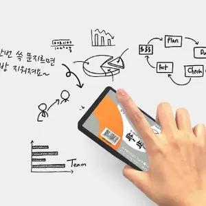 [이노아트] 쓱~싹~ 마그네틱 자석 화이트보드 지우개