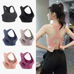 탑 패드 컴포트 심리스 매쉬 일체형 통기성 노와이어 운동용 홀딩스포츠