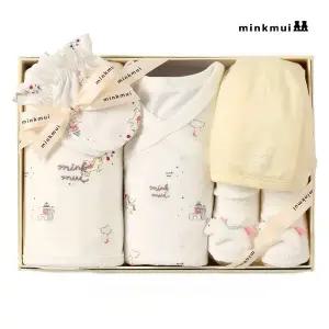 [롯데백화점]밍크뮤 WH 캐슬코니(4종)출산 선물세트  36170-040-01 00801 00501 01104 출산백일돌선물