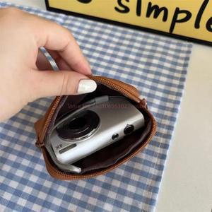 일본 카와이 리락쿠마 옥스포드 천 Ccd 가방 보관 립스틱 레드 동전 지갑 헤드폰 크리스마스 선물