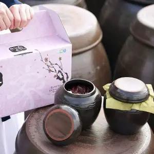 순창 항아리 국산 된장 고추장 선물세트 2kg 옹기 항아리 국산 콩된장 찹쌀고추장 집된장 부모님 설선물