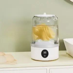 초소형 오파오 세탁기 휴대용 아이보리화이트 미니