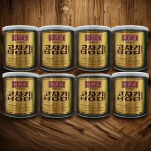 대천김 대천곱창김 캔 30g X 8개 명품 프리미엄 선물세트 도시락김