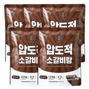 진한식품 바른 압도적 소갈비탕 1.5kg 5개