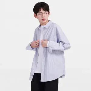 [에꼴리에] 남자 봄신상 루즈핏스트라이프셔츠(26A5332)