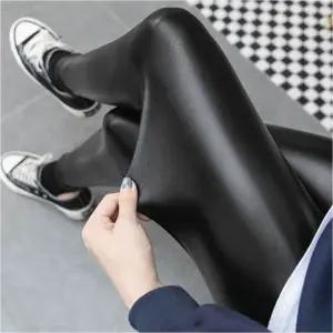 신상 쫄바지 레더 블랙 페이크 스키니 추천상품 유광 가죽레깅스 쫄바지