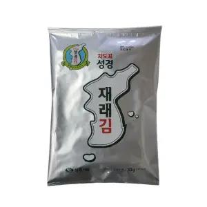 지도표 성경김 재래 전장김 소 30g 5개