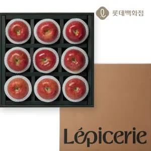 [롯데백화점]일품채 지정산지 프리미엄 펀치볼 ENVY사과 9입 세트 (45)