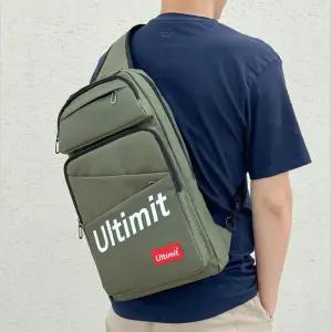 레터링 캐주얼 남자 대형 슬링백 여행 보조가방 작은가방 남자가방