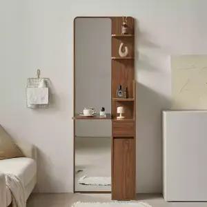 슬림 틈새 수납 전신거울 스탠딩 화장대