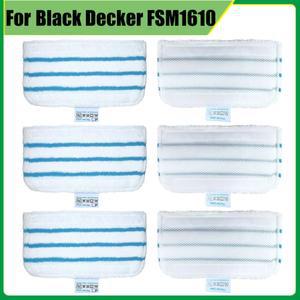 블랙앤데커 FSM1500 FSM1600 FSM1610 FSM1620 FSM1630 FSMH162 스팀 청소기 핸드헬드 클리너 세척 가능한 걸레 패드 액세서리