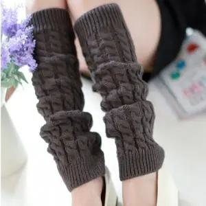 겨울 니트 꽈배기 레그워머 5컬러 무릎 발목 발토시 롱양말 패션아이템