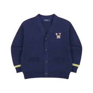 [롯데백화점]캉골 루 심볼 니트 가디건 RA 0001 네이비 ARACCD00010NV