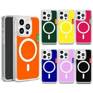 아이폰13프로맥스 크리스피 맥세이프 컬러 젤리케이스 PZx5+4zgd