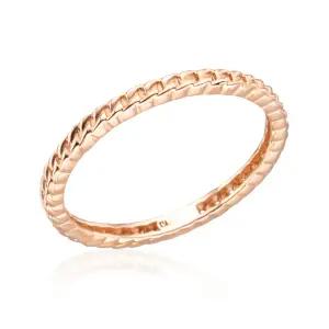 18K 웨이브 올밴드 체인 반지 NPR24384