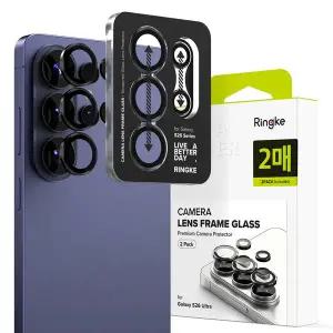 [링케]갤럭시S26 울트라 보호 필름 링케 카메라 렌즈 프레임 강화유리 풀커버 2매