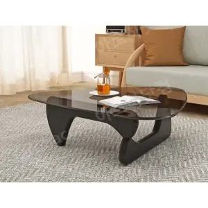 이사무노구치 유아인테이블 유리 유아인 티 원형 원목