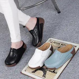 소가죽 라라 A7 통굽슈즈