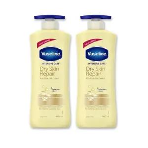 (2개) 바세린 바디로션 인텐시브케어 드라이스킨 리페어 로션 600ml