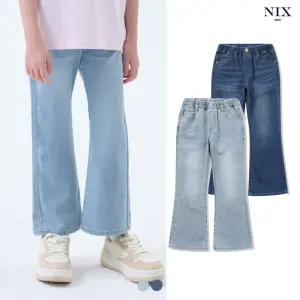 [NIXKIDS]여아) 저온스 M톤/ICE 워싱 풀밴딩 플레어 (FKAMCDF920P)